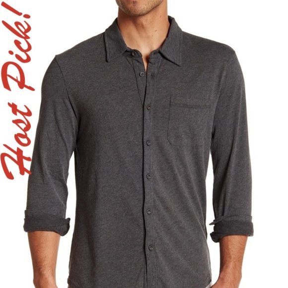 MODODOC Long Sleeve Shirt Cotton Knit Men's NEW NWT Soft Cozy 🎉HP🎉 - Picture 3 of 11